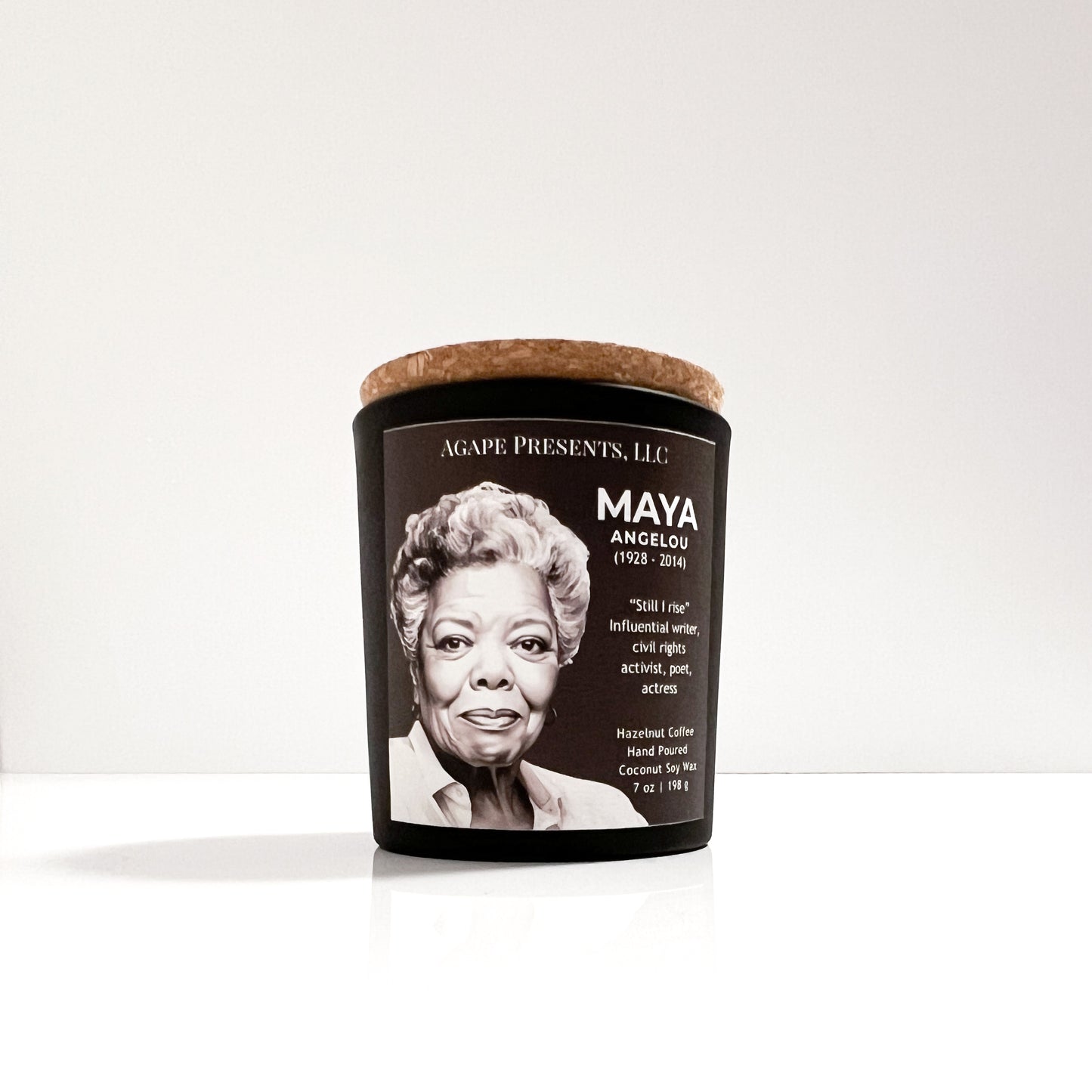 Maya Angelo - Hazel Coffee Black History candle