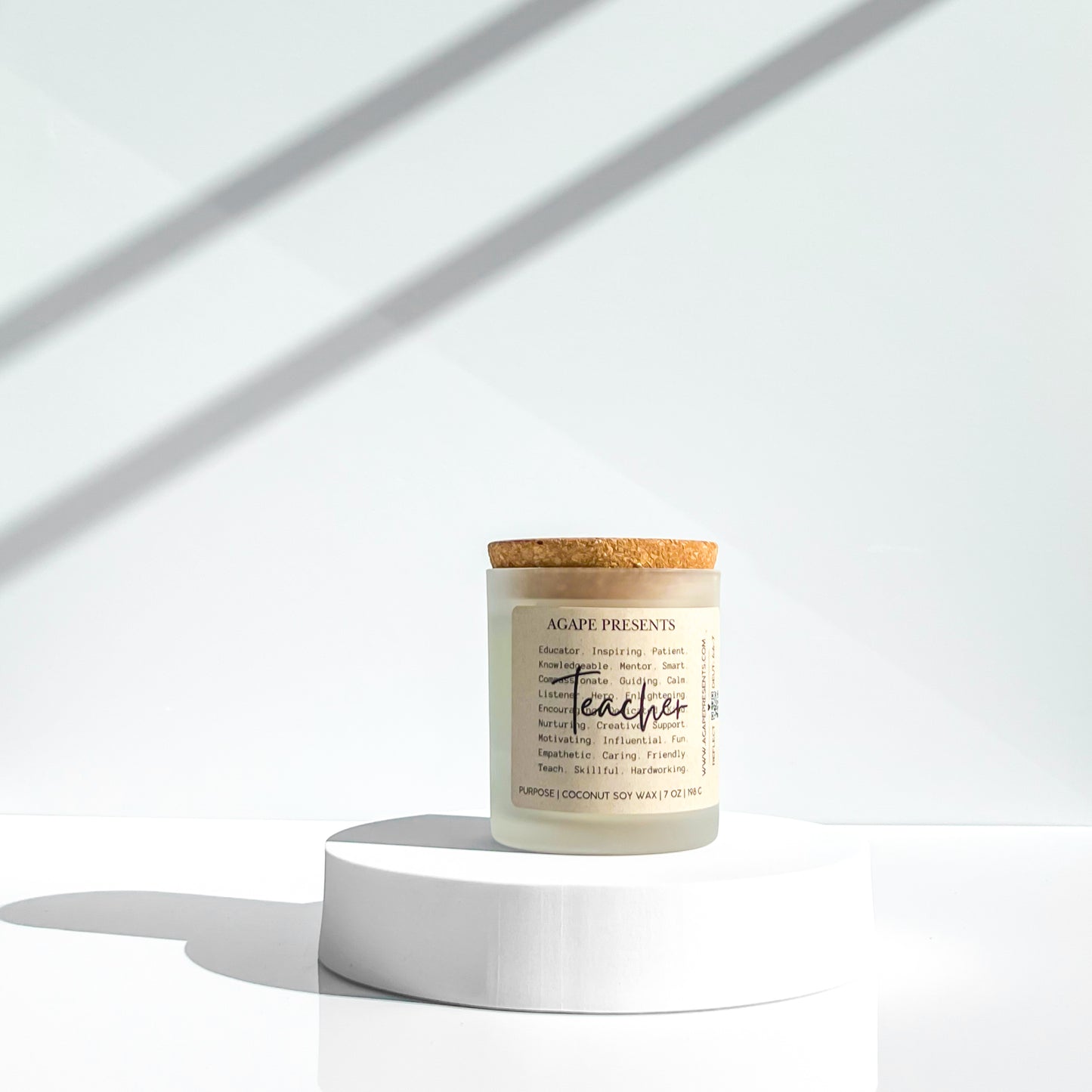 Teacher Candle - Minimalist
