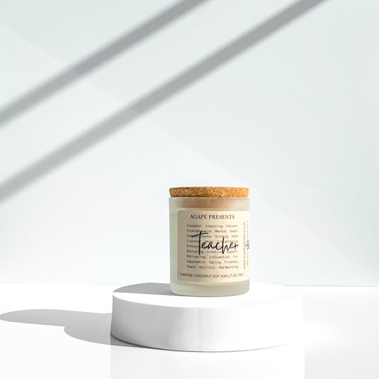 Teacher Candle - Minimalist